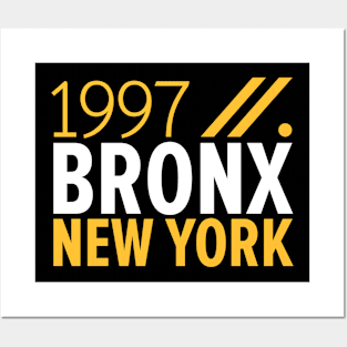 Bronx NY Birth Year Collection - Represent Your Roots 1997 in Style Posters and Art